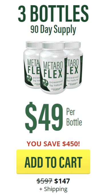 MetaboFlex 3 bottle